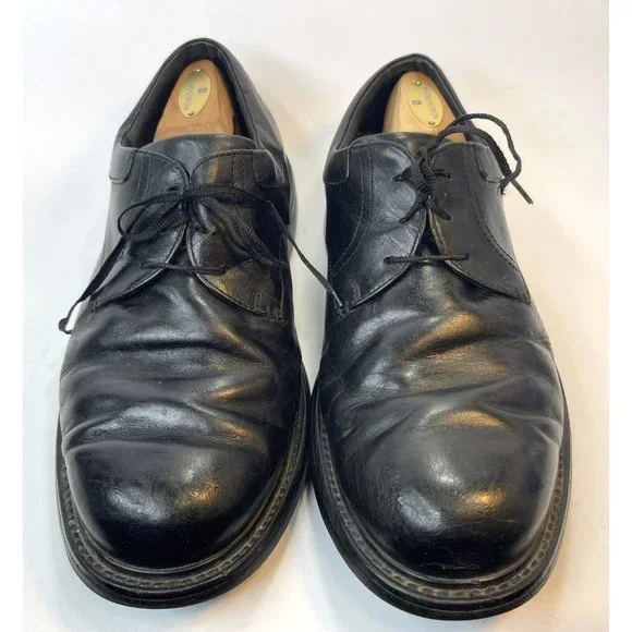 Red Wing Shoes Readiflex Oxford Dress Shoes Mens Size 10 Black Leather 4070 Mens Red Wing Shoes Black Leather Oxford Shoes Readiflex  main image 2